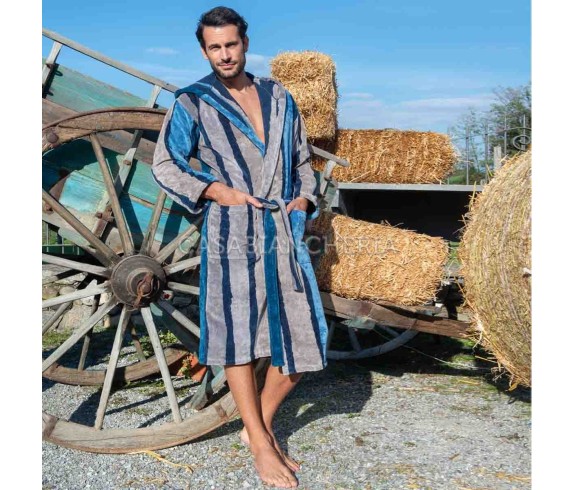 Accappatoio di spugna Mirabello Carrara Amorgos